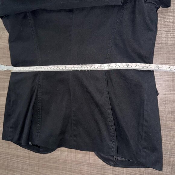 Esprit - Black Single Button Blazer - Size 12 - Picture 12 of 13